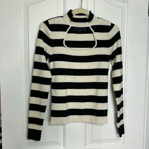 Good condition LESUPERBE women’s striped sweater  size S